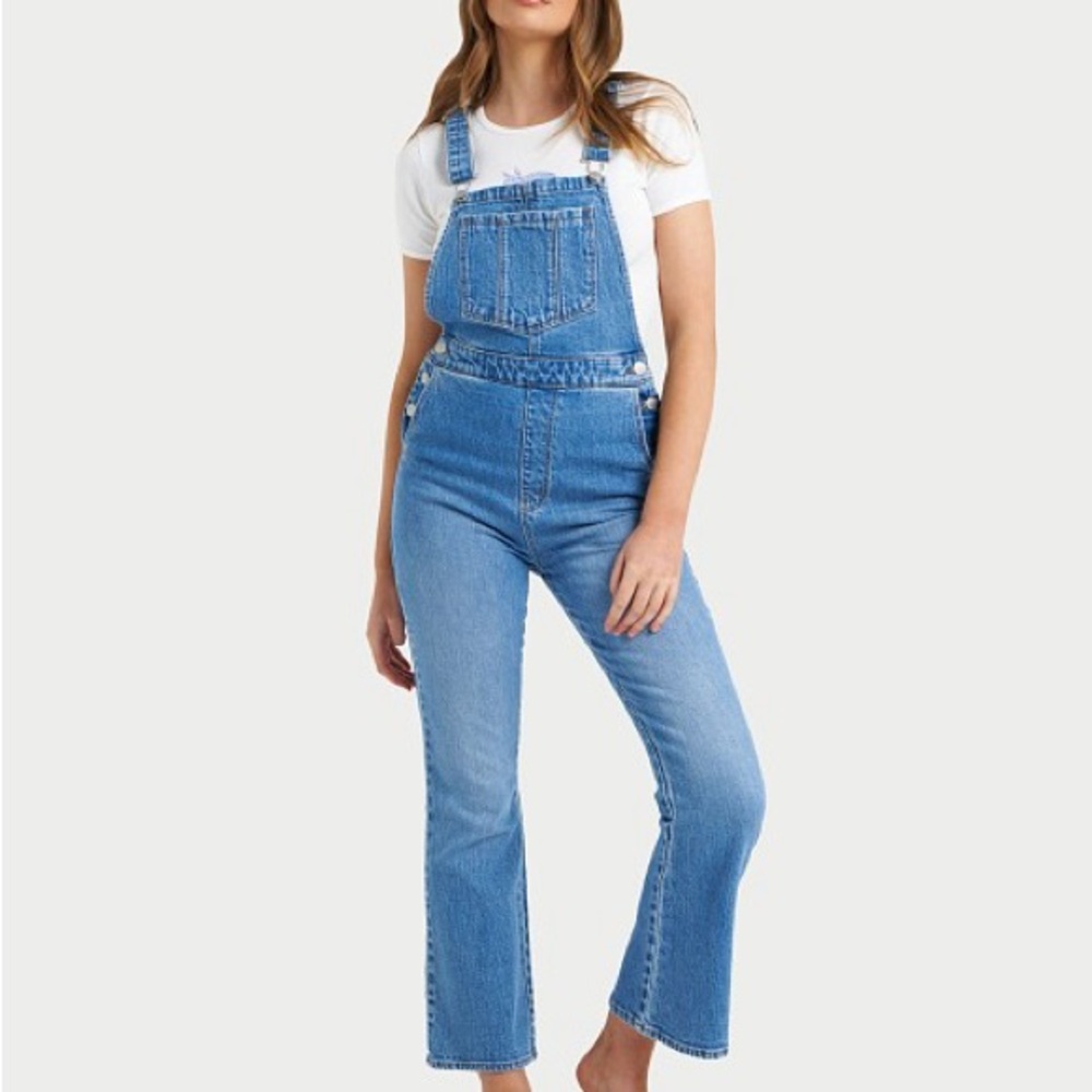 Rolla's Dusters Crop Bootcut Overall - image 1